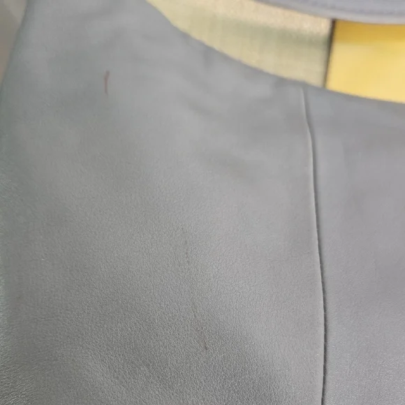 Coach Kristen Gray Leather Shoulder Hobo with Silver Hardware - Picture 4 of 16